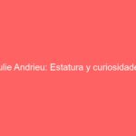Julie Andrieu: Estatura y curiosidades